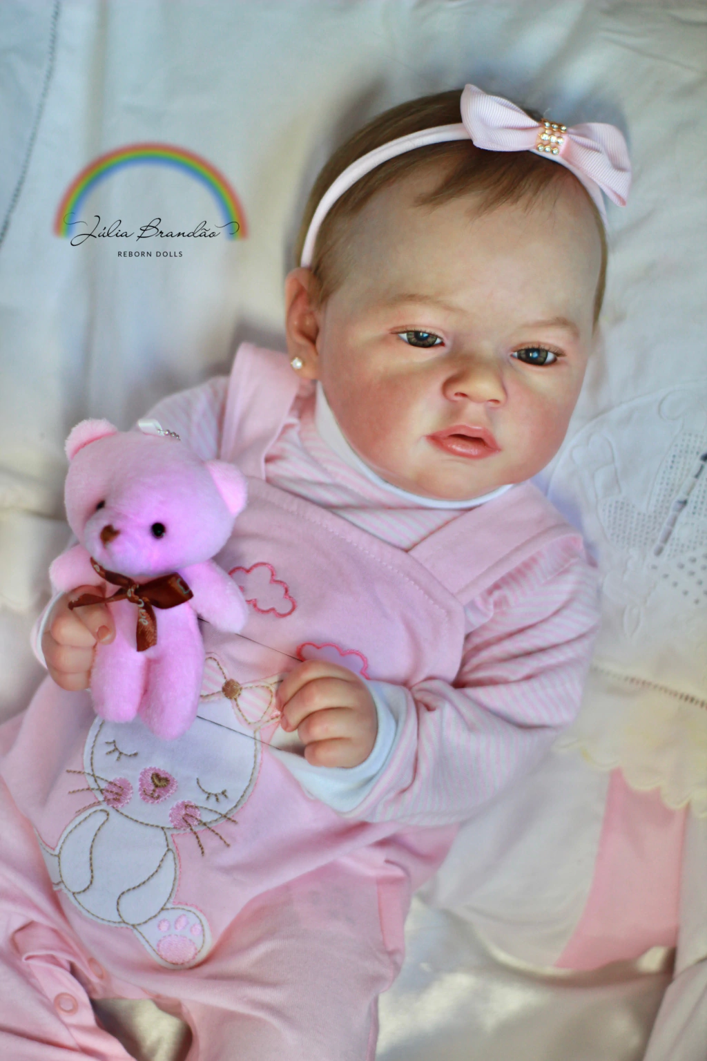 Bebê Reborn Kit Mary Ann vista 3