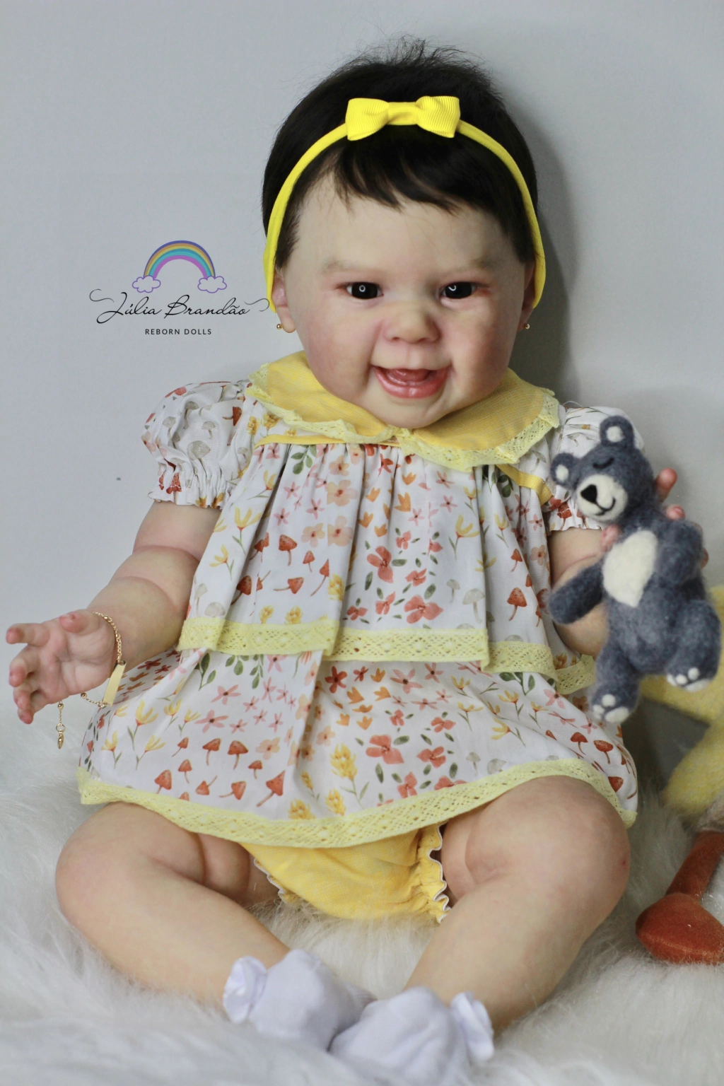 Bebê Reborn Kit Maize vista 3