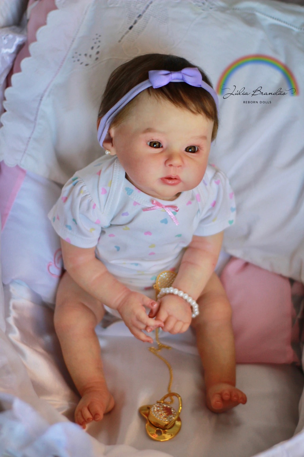 Bebê Reborn Kit Raven vista 2