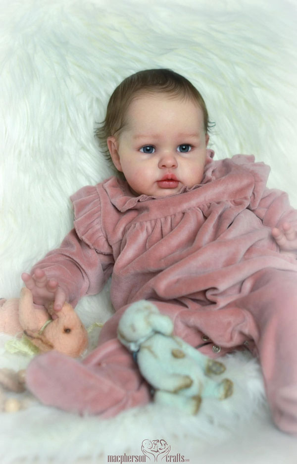 Bebê Reborn kit Ellie vista 2