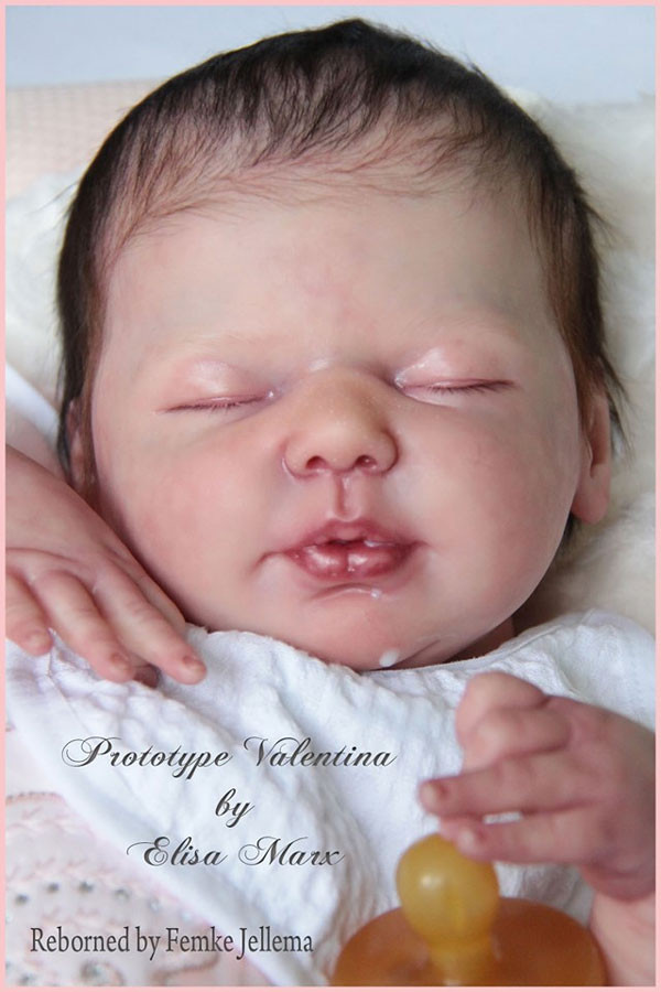 Bebê Reborn Kit Valentina