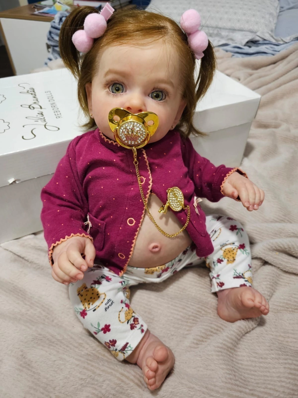 Bebê Reborn Kit Tutti vista 2