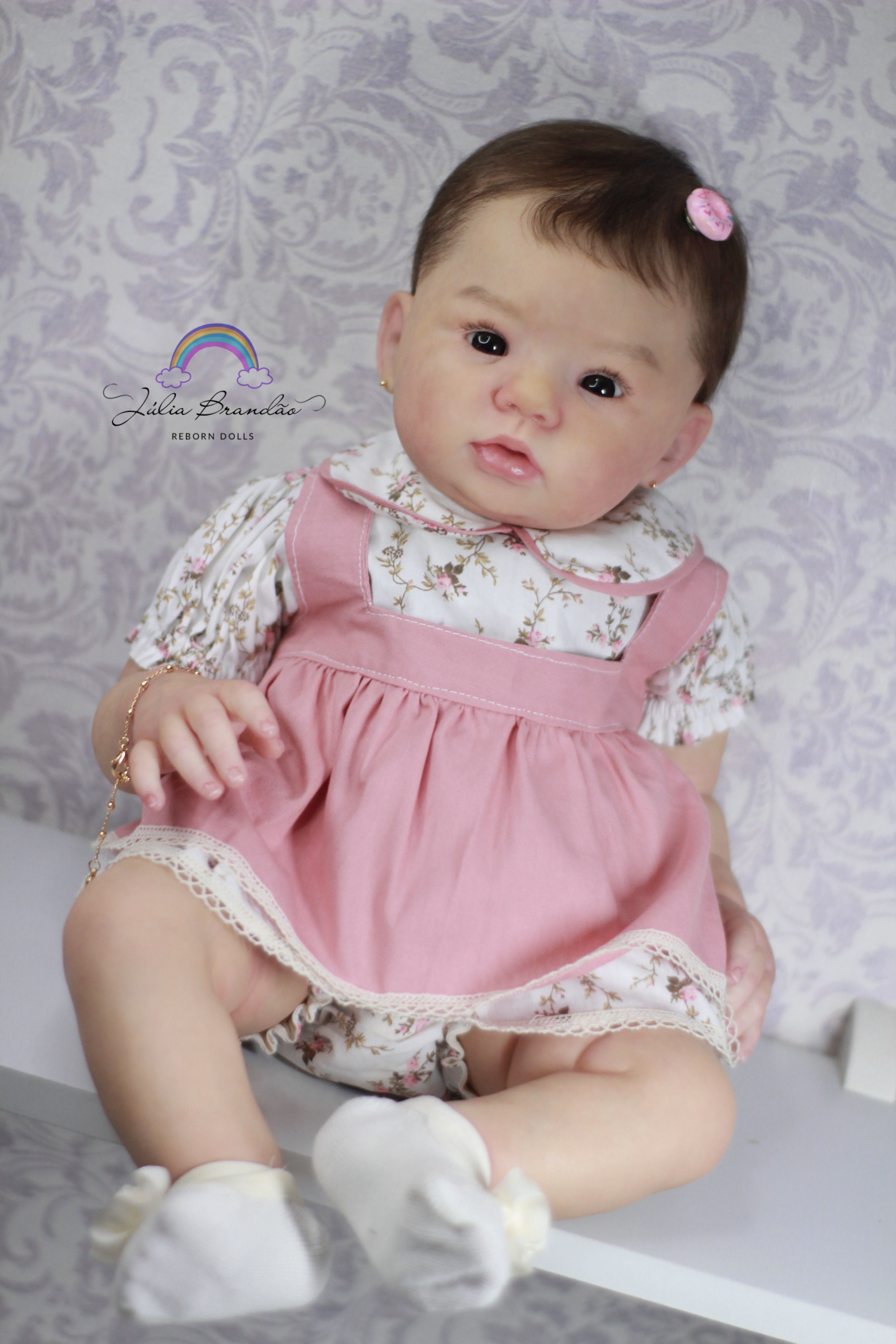 Bebê Reborn Kit Abigail vista 3