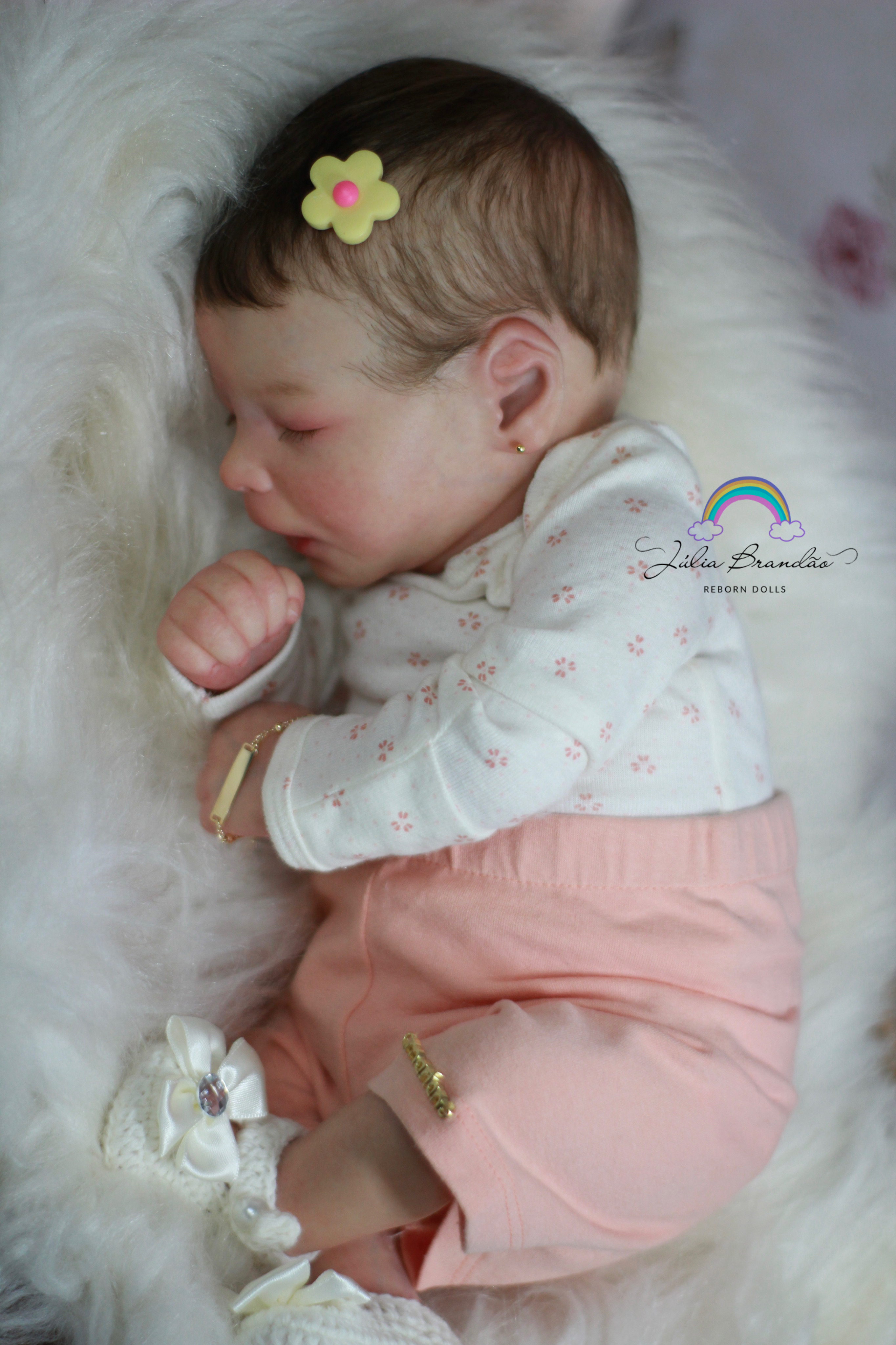Bebê Reborn Kit Darren Dormindo vista 2