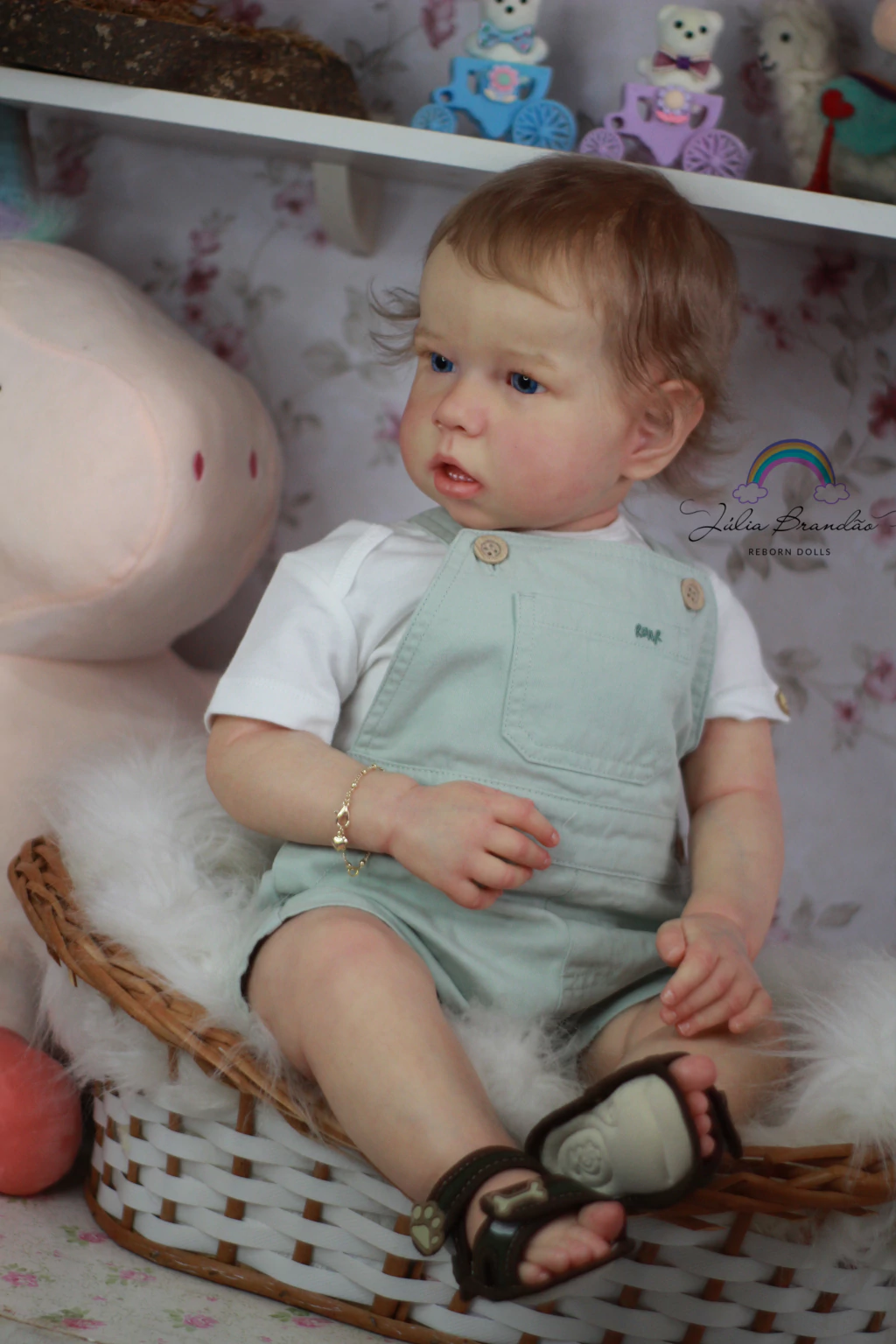 Bebê Reborn Kit Liam Menino (Toddler) vista 2