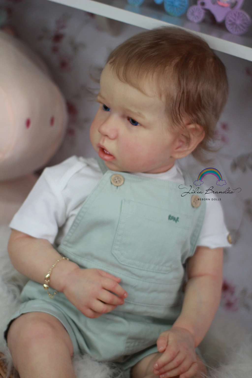 Bebê Reborn Kit Liam Menino (Toddler) vista 3