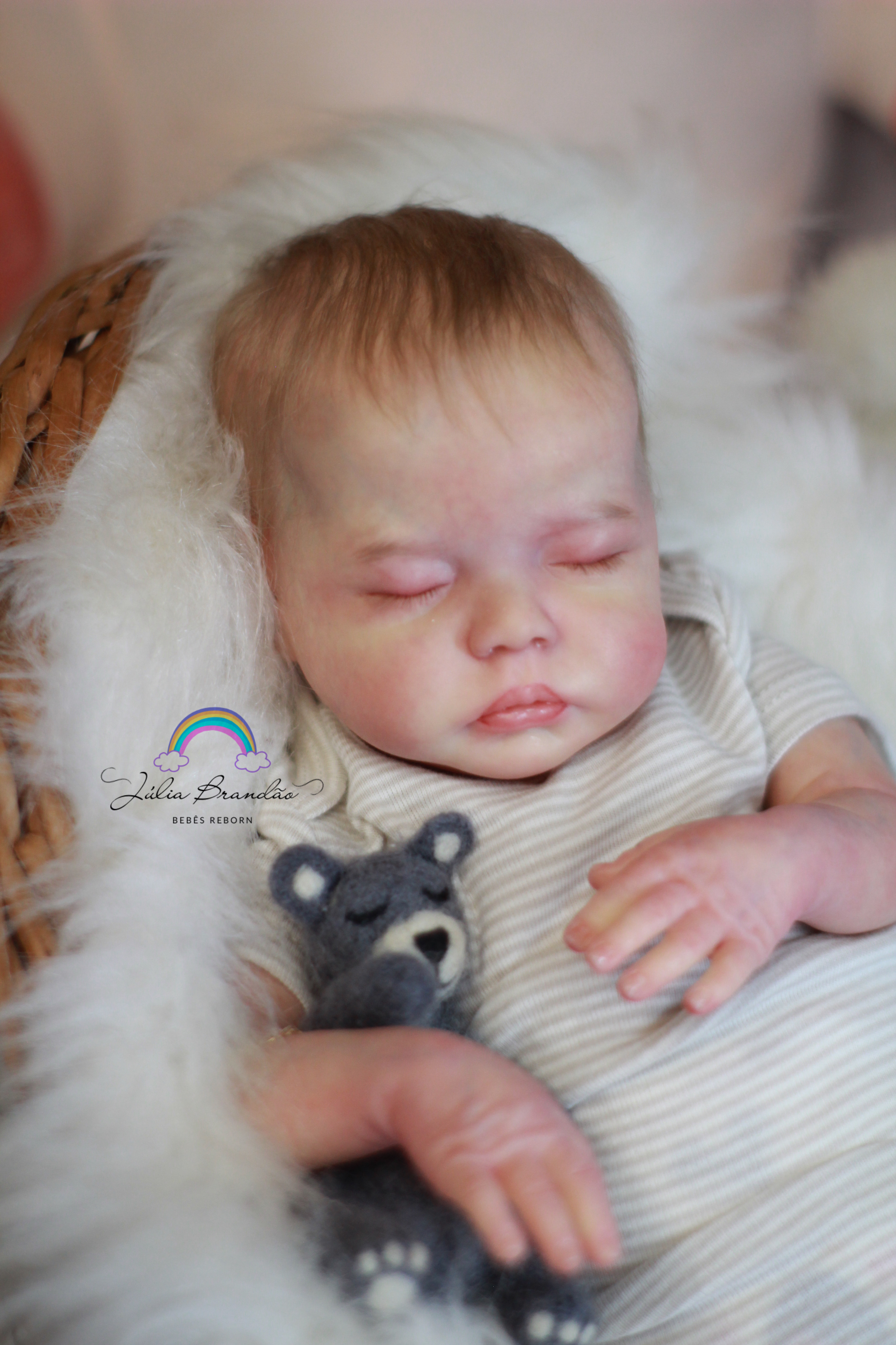 Bebê Reborn Kit Delilah menino