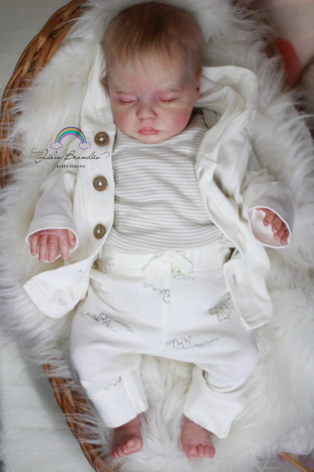 Bebê Reborn Kit Delilah vista 4