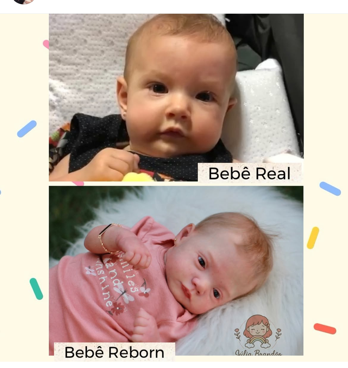 Bebê Reborn por Semelhança - miniatura 11